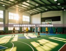 深圳佳兆业客场征服对手，上升排名持续领跑