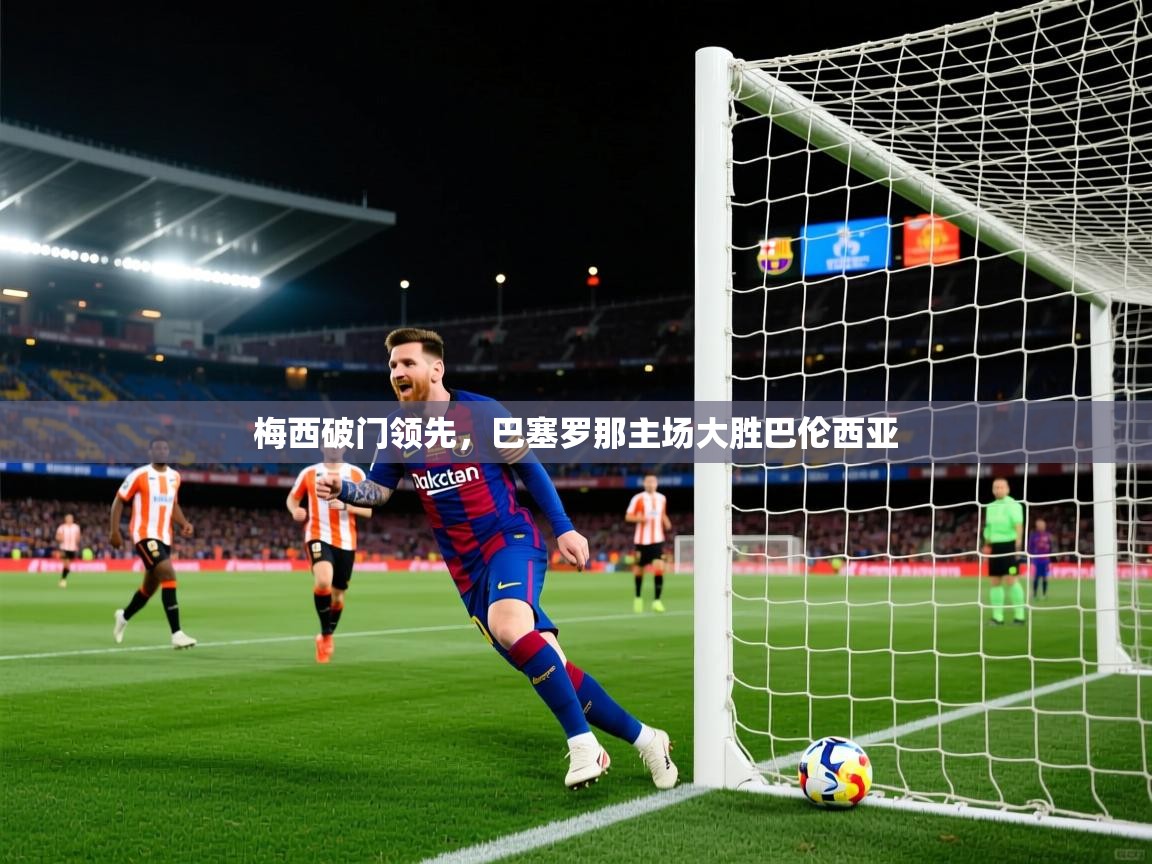 梅西破门领先，巴塞罗那主场大胜巴伦西亚  第1张
